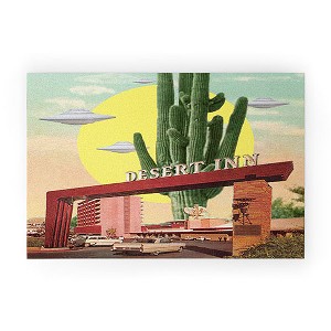 MsGonzalez Desert Inn UFO 30" x 20" Welcome Mat - Society6 - 1 of 3