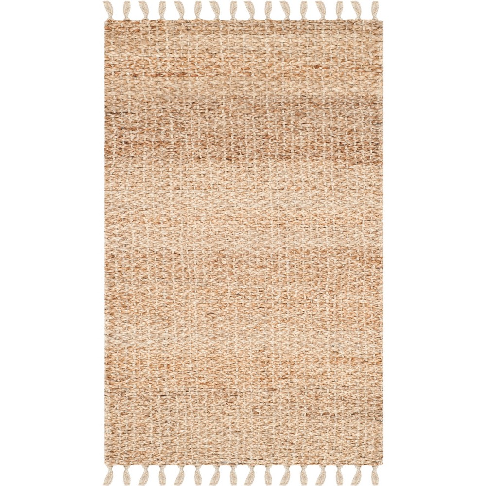 3'x5' Lakisha Solid Woven Rug Natural - Safavieh