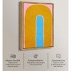 Art Remedy Isnt that Sweet Modern Color Block Abstract Wall Art Framed - 3 of 4