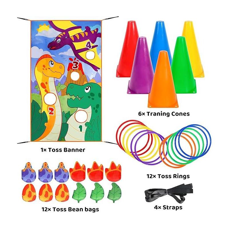 Joyin - Party Game Toss Game & Regulation Sized Cornhole Bag Set, 3 of 7