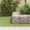 vidaXL Cube Gabion Raised Bed, Steel Wire Gabion Baskets for Outdoor, 15.7"x15.7"x15.7" - 3 of 4