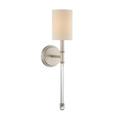 Savoy House Fremont 1 - Light Wall Light in  Satin Nickel