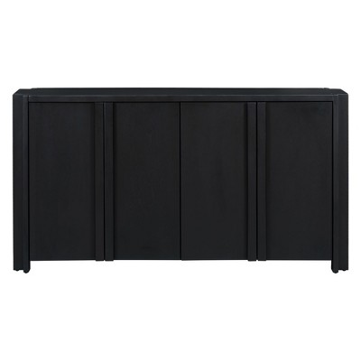 NicBex Sideboard Cabinet with Adjustable Shelves & 4 Doors for Kitchen,Living Room