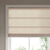 Vynxaria 27"Wx64"L Cordless Roman Blind Galen Matte fabric£¬Ivory(Only 1 PC) - 2 of 4