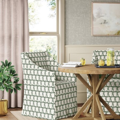 Sloped Arm Slipcovered Dining Chair - Threshold™