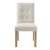 ACEPANO Set of 4 Modern Wooden Dining Chairs with Back For Dining Room-Beige - 2 of 4