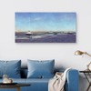 24" x 48" Harbor Masts by Noah Bay Unframed Wall Canvas - Masterpiece Art Gallery: Modern Seascape Artwork, Boat Scene - 3 of 4