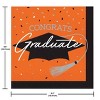 Creative Converting Graduate School Spirit Orange Paper Napkins 108ct - 3 of 3