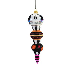 Sbk Gifts Holiday Halloween Skeleton Stack Drop Ornament Retro Style 33169Go149 - 1 of 3