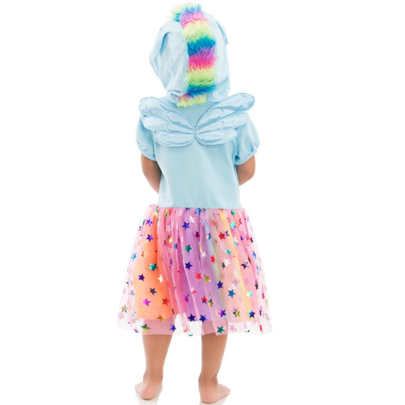 My Little Pony Rainbow Dash Sunny Starscout Girls Cosplay Tulle Dress Toddler , 4 of 10