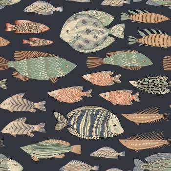 Fish : Wallpaper : Removable Peel & Stick Wallpaper : Target