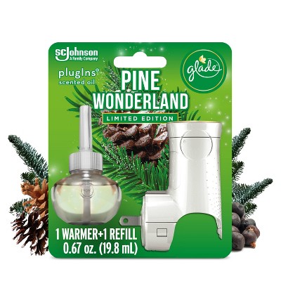 Glade PlugIns Scented Oil Air Freshener - Pine Wonderland - 0.67 fl oz