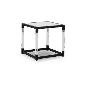 Signature Design by Ashley Contemporary Nallynx End Table  Metallic Gray - 1 of 4