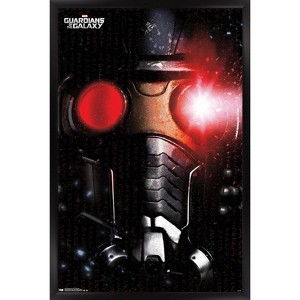 Trends International Marvel Cinematic Universe - Guardians of the Galaxy - Star Lord Framed Wall Poster Prints - 1 of 4