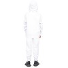 EVERYDAY KIDS Boys Cotton Fleece Sweatpants; Boys’ Activewear Jogger Pants - Soft and Breathable Cotton/Poly Blend, White - 4 of 4