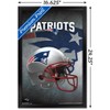 Trends International NFL New England Patriots - Helmet 16 Framed Wall Poster Prints - 3 of 4