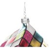 Gallerie II Small Blown Glass Decorative Cube Christmas Hanging Ornament - 2 of 3