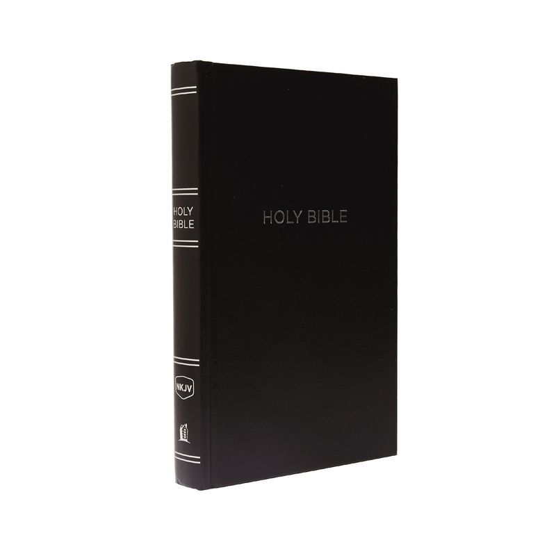NKJV, Pew Bible, Hardcover, Black, Red Letter Edition - by  Thomas Nelson, 1 of 2