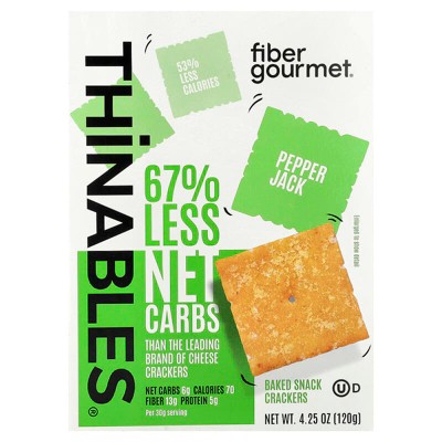 Fiber Gourmet, Thinables®, Pepper Jack, 4.25 oz