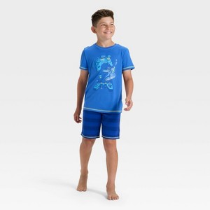 Boys' 2pc Short Sleeve Pajama Set - Cat & Jack™ - 1 of 4