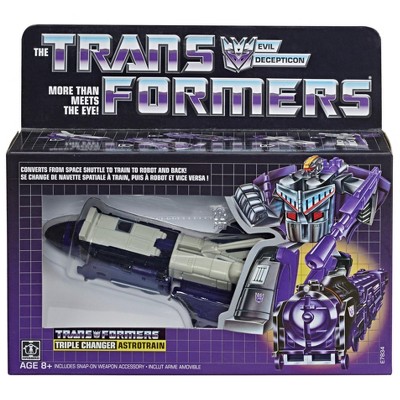 Transformers G1 Astrotrain | Transformers Vintage G1 Reissues Action figures
