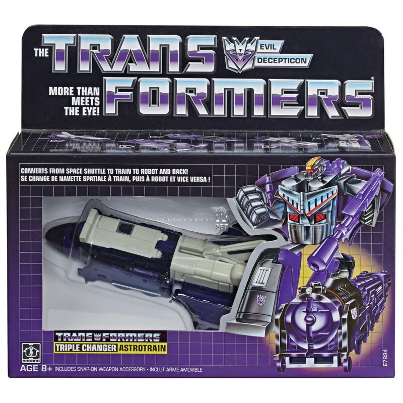 Transformers G1 Astrotrain | Transformers Vintage G1 Reissues Action figures, 1 of 5