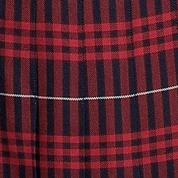 classic navy large plaid