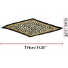 Allegra K Women's Retro Animal Print Leopard Rhombus Rhombic Neck Scarf Neckerchief - 3 of 4