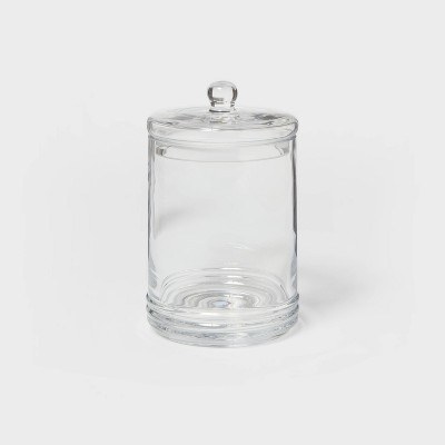 Medium Glass Storage Canister with Wood Lid - Threshold™