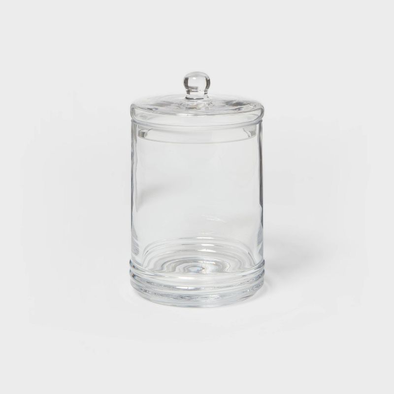 Medium Canister Apothecary Glass Clear - Threshold&#8482;, 1 of 9