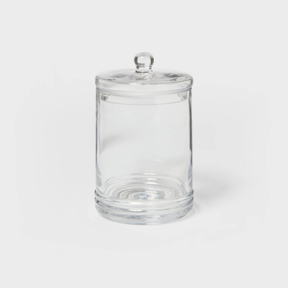 Photos - Clothes Drawer Organiser Medium Canister Apothecary Glass Clear - Threshold™