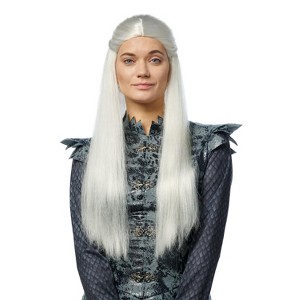Franco Dragon Princess Adult Wig (Platinum) - 1 of 2
