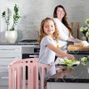Guidecraft Contemporary Kitchen Helper Step Stool: Adjustable, Folding Montessori Toddler Tower - Safety Learning Furniture - 2 of 4