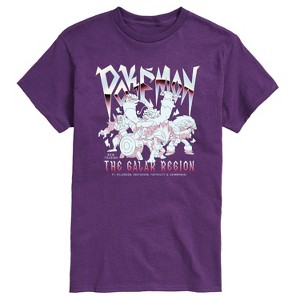 Men's - Pokémon - Pokémon Heavy Metal Short Sleeve Graphic T-Shirt - 1 of 3