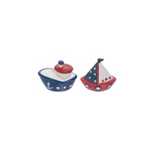 Beachcombers Ships Ahoy Salt & Pepper Set - 1 of 4