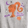 Boys' - Barbie - Witch Silhouette Graphic Long Sleeve Fleece Sweatshirt - 2 of 4