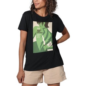 Women's Star Trek Tos Episode 69 Loose T-Shirt Black - 1 of 4