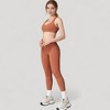 Anna-Kaci Active Women's High Waist Full Length Leggings with Seamless Design and Stretch Fit for Everyday Movement - 3 of 4