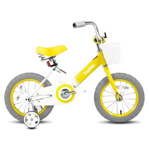 JOYSTAR Vintage Kids Bike with Training Wheels & Basket - 1 of 4
