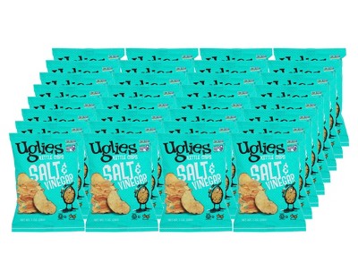 Uglies Salt Vinegar Kettle Cooked Potato Chips - Case of 32/1 oz