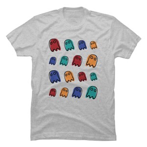 Men's Design By Humans Gummy Ghost Boo Boo Halloween 2019 By wakawiki T-Shirt - 1 of 2