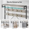 GustoWave 3-Tier Coat Rack Storage Shelf for Apartments - 3 of 4