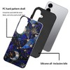 BONGEEK Case Compatible with Samsung Galaxy S25,Scratch Resistant Hybrid 2-Layer Hard Shell Bright Phone Case,Celestial Starry Night Moon Stars - 2 of 4