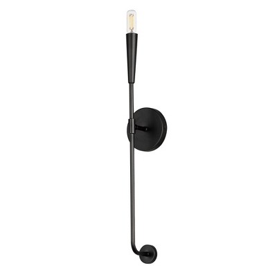 Maxim Lighting Vela 1 - Light Wall Light in  Black