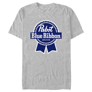 Men's Pabst Beer Blue Ribbon Logo T-Shirt - 1 of 4