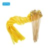 Unique Bargains Bell Ornament Wedding Party Ribbon Streamer Fairy Wands 24 Pcs - 3 of 4
