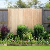 VEVOR Natural Bamboo Privacy Fence Screen, Eco-Friendly Privacy Bamboo Slat Fence, 6 ft H x 16 ft L Decorative Bamboo Screen Panel, Wood Color - 2 of 4