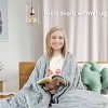 Costway 15lbs/20lbs Weighted Blanket Twin/Full Size 100% Cotton w/ Super Soft Crystal Cover - 3 of 4