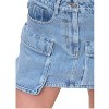 Women's Denim Cargo Mini Skirt - Mimosa - 2 of 2