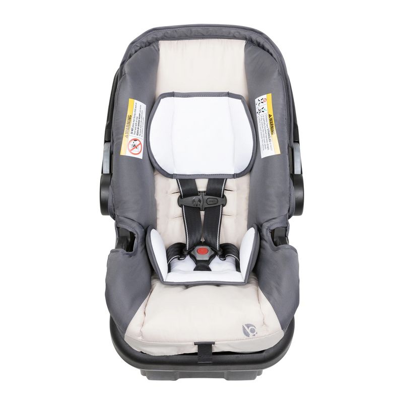 Baby Trend EZ-Lift 35 Plus Ergonomic Lightweight Rear-Facing Infant Car Seat with Multi-Position Base and Cozy Cover, Magnolia Gray, 4 of 7